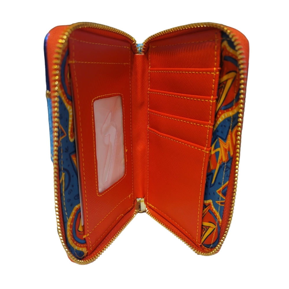 Loungfly Ms. Marvel Cosplay Zip Around Small Card Wallet - Picture 4 of 11